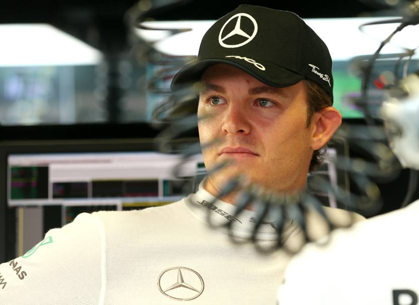 Rosberg perplesso: partir 6. Reuters